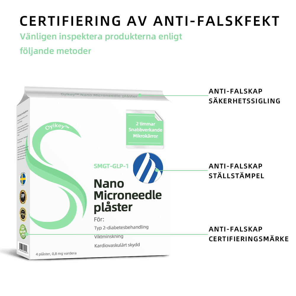 𝗢𝘆𝗶𝗸𝗲𝘆® 𝗦𝗠𝗚𝗧-𝗚𝗟𝗣-𝟭 𝗡𝗮𝗻𝗼 𝗠𝗶𝗸𝗿𝗼𝗻ä𝗹𝗲𝗻𝗽𝗹𝗮𝘀𝘁𝗲𝗿 👩⚕️ (𝒔𝒎ä𝒓𝒕𝒍ö𝒔, 𝒍å𝒏𝒈𝒗𝒂𝒓𝒊𝒈 𝒆𝒇𝒇𝒆𝒌𝒕,𝐚𝐧𝐯ä𝐧𝐝𝐛𝐚𝐫 𝐟ö𝐫 𝐛𝐞𝐡𝐚𝐧𝐝𝐥𝐢𝐧𝐠 𝐚𝐯 𝐝𝐢𝐚𝐛𝐞𝐭𝐞𝐬, 𝐟𝐞𝐭𝐦𝐚 𝐨𝐜𝐡 𝐡𝐣ä𝐫𝐭- 𝐨𝐜𝐡 𝐤ä𝐫𝐥𝐬𝐣𝐮𝐤𝐝𝐨𝐦𝐚𝐫)❤️🔥❤️🔥