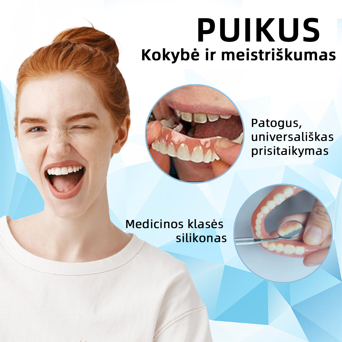 𝐁𝐢𝐤𝐞𝐧𝐝𝐚™Silikono pamušalo dantų protezų rinkinys🔥 (⏰𝑆𝑢𝑚𝑎ž𝑖𝑛𝑡𝑎𝑠 𝑛𝑢𝑜𝑙𝑎𝑖𝑑ų 𝑙𝑖𝑚𝑖𝑡𝑎𝑠, 𝑡𝑎𝑖𝑘𝑜𝑚𝑎𝑠 30 𝑚𝑖𝑛𝑢č𝑖ų⏰) 🦷👩⚕️