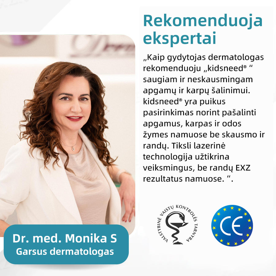 KIDSNEED®💃 neinvazinis apgamų ir karpų šalinimo lazerinis rašiklis – Galingas🔥🔥🔥Lietuvos Medicinos Sąjungos (LMS) rekomendacija