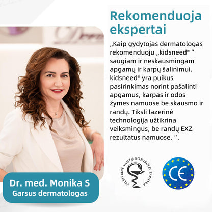 KIDSNEED®💃 neinvazinis apgamų ir karpų šalinimo lazerinis rašiklis – Galingas🔥🔥🔥Lietuvos Medicinos Sąjungos (LMS) rekomendacija